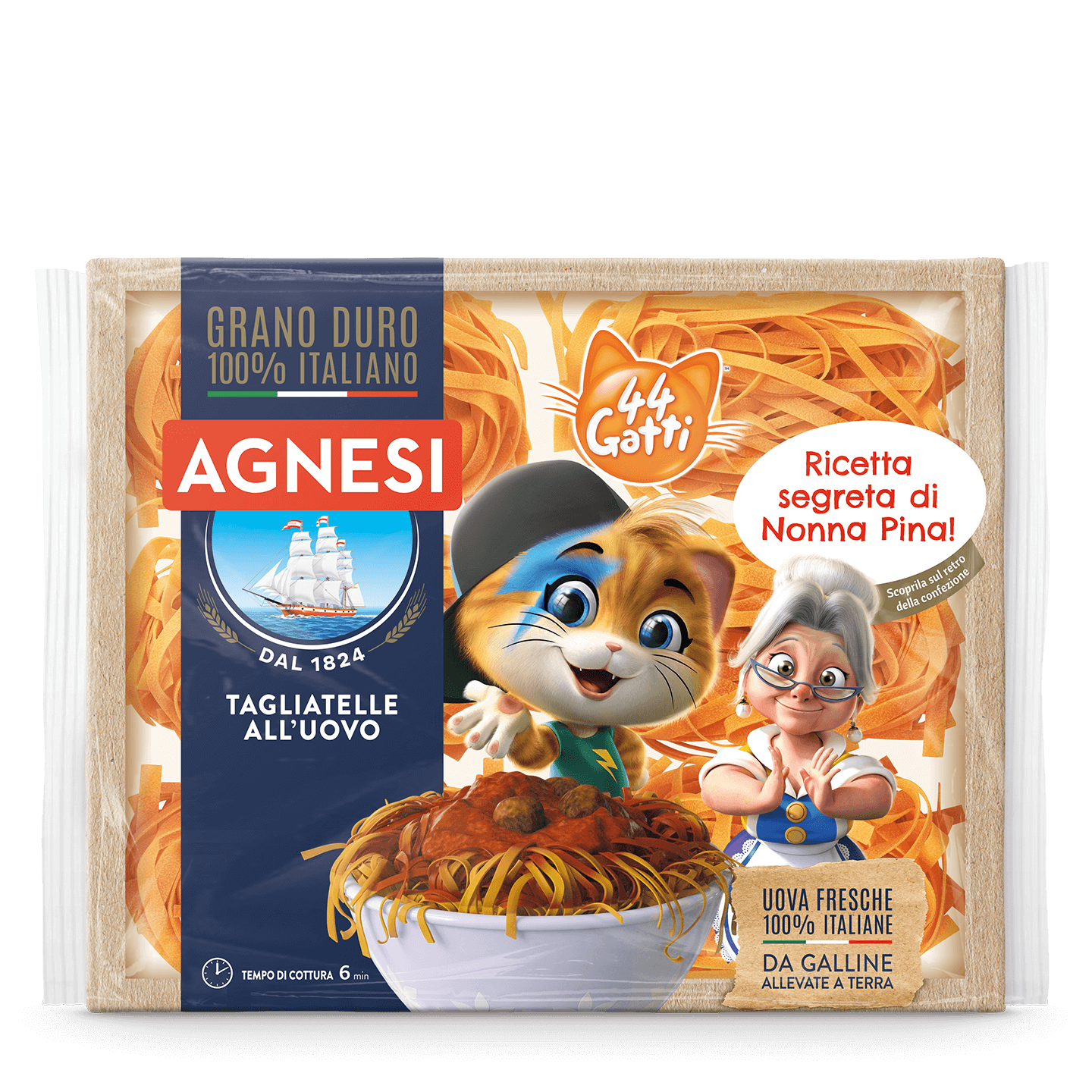 Le Tagliatelle Di Nonna Pina 44 Gatti